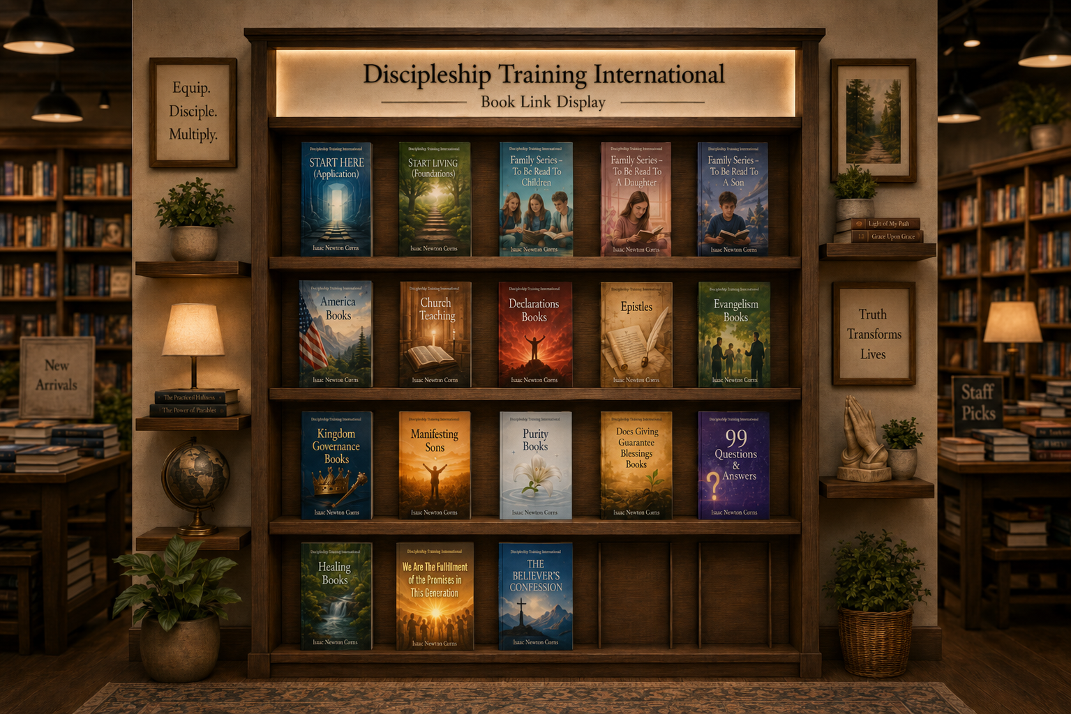 Discipleship Training International Book Link Display