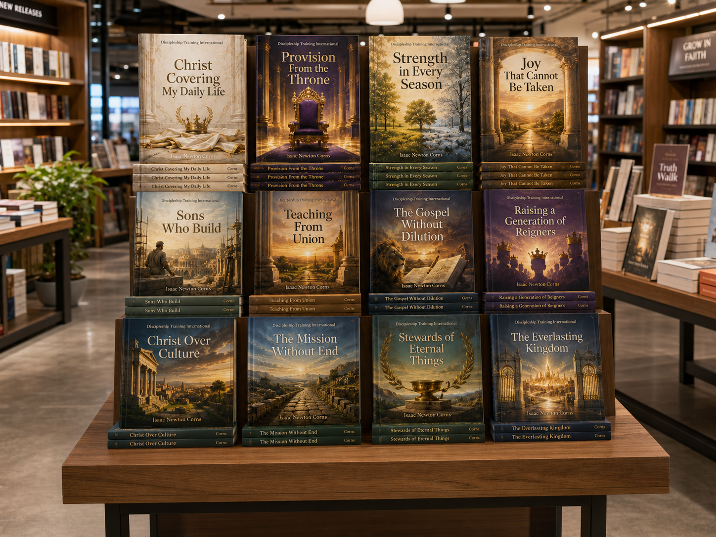 Start Living 12 Book Table