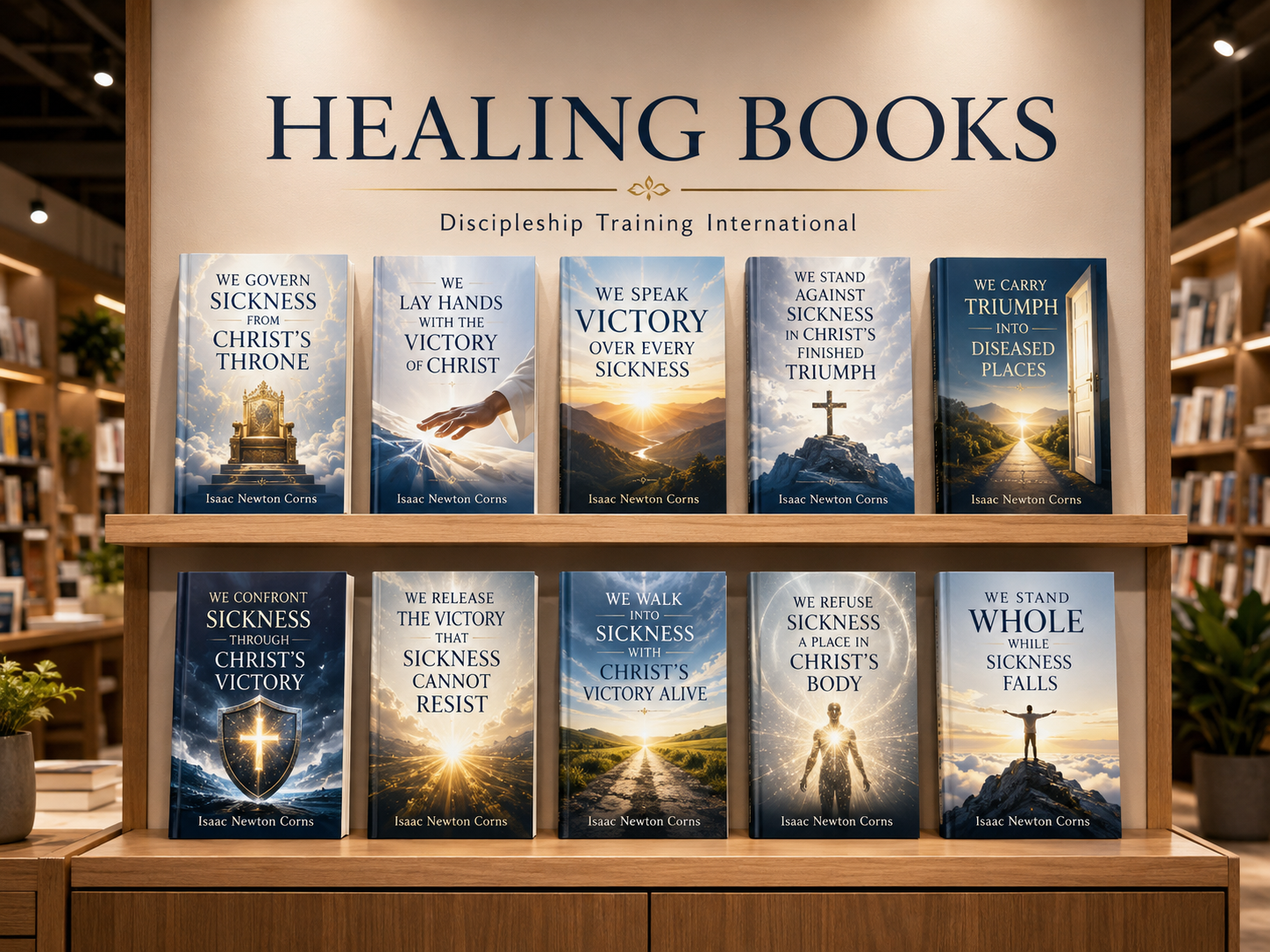 Healing Books Display
