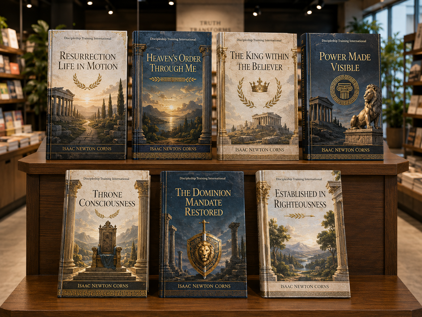 Kingdom Governance Books Display