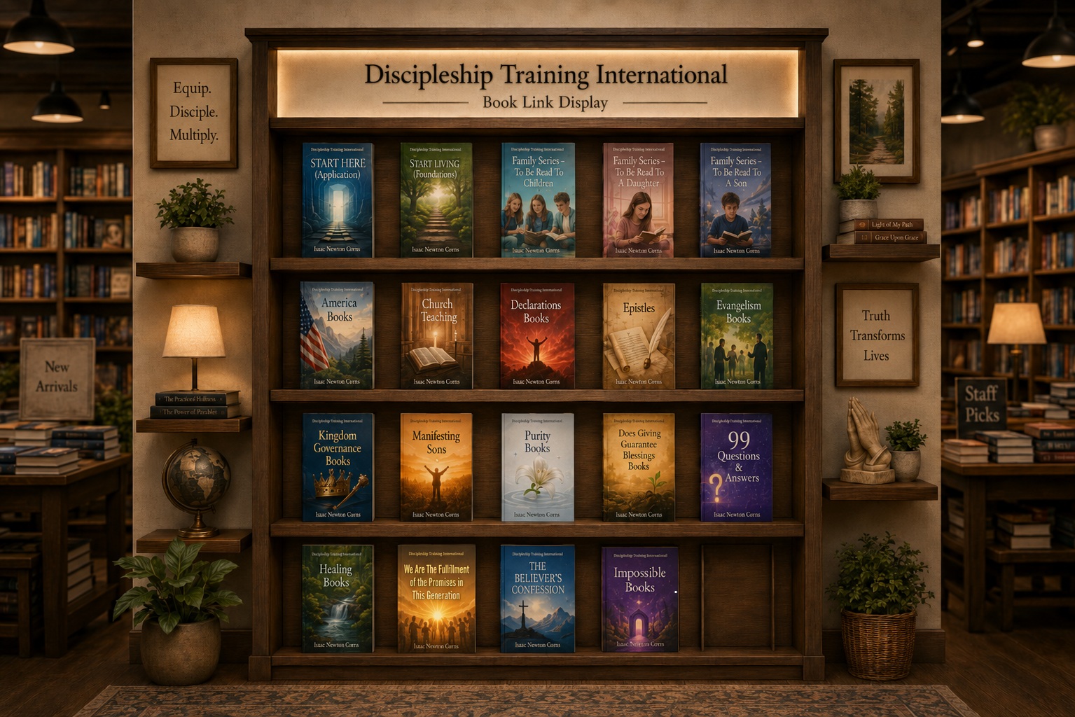 Discipleship Training International Book Link Display